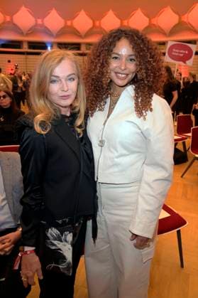 Inga Humpe and Joy Denalane at the presentation of the Fred Jay Prize 2024 at the bcc Berlin Congress Center Berlin, 14 05 2024 Foto:xF.xKernx xFuturexImagex jay_4616