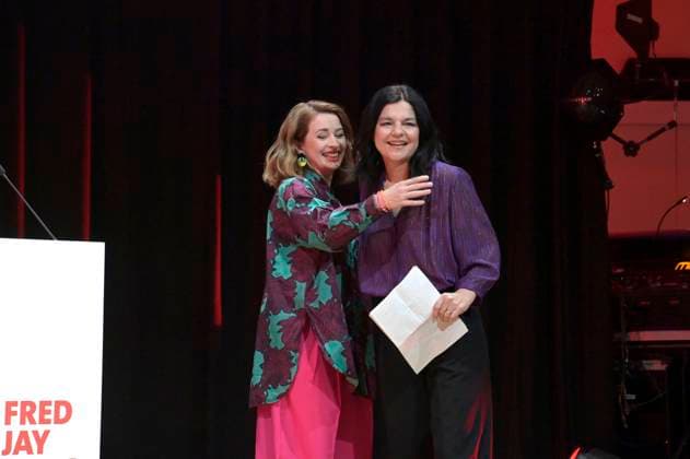 Loretta Stern and Jasmin Tabatabai at the presentation of the Fred Jay Award 2024 at the bcc Berlin Congress Center Berlin, 14 05 2024 Foto:xF.xKernx xFuturexImagex jay_4623
