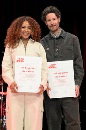 Joy Denalane and Max Herre at the presentation of the Fred Jay Award 2024 at the bcc Berlin Congress Center Berlin, 14 05 2024 Foto:xF.xKernx xFuturexImagex jay_4632