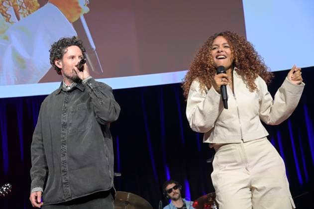 Max Herre and Joy Denalane at the presentation of the Fred Jay Prize 2024 at the bcc Berlin Congress Center Berlin, 14 05 2024 Foto:xF.xKernx xFuturexImagex jay_4639