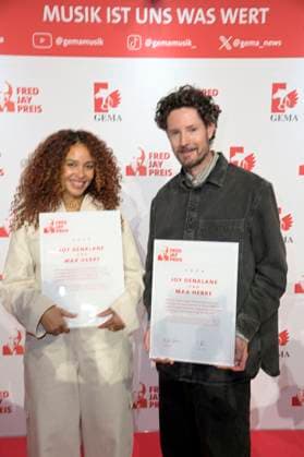 Joy Denalane and Max Herre at the presentation of the Fred Jay Award 2024 at the bcc Berlin Congress Center Berlin, 14 05 2024 Foto:xF.xKernx xFuturexImagex jay_4642