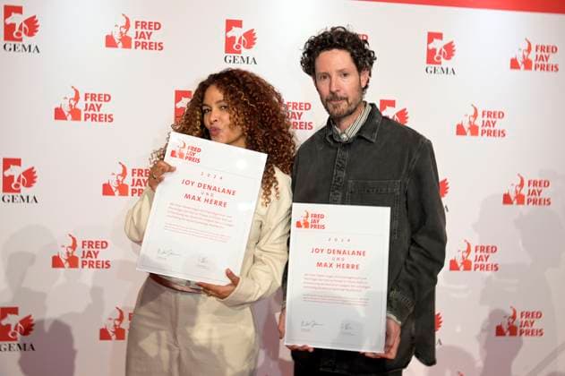 Joy Denalane and Max Herre at the presentation of the Fred Jay Award 2024 at the bcc Berlin Congress Center Berlin, 14 05 2024 Foto:xF.xKernx xFuturexImagex jay_4643