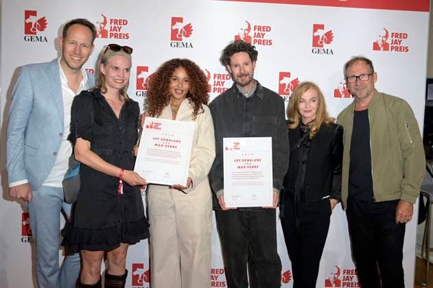 Tobias Reitz, Joy Denalane, Max Herre, Inga Humpe and Frank Ramond at the presentation of the Fred Jay Prize 2024 at the bcc Berlin Congress Center Berlin, 14 05 2024 Foto:xF.xKernx xFuturexImagex jay_4646