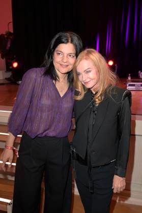 Jasmin Tabatabai and Inga Humpe at the presentation of the Fred Jay Prize 2024 at the bcc Berlin Congress Center Berlin, 14 05 2024 Foto:xF.xKernx xFuturexImagex jay_4647