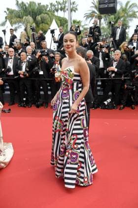 Janina Uhse at the opening ceremony and THE SECOND ACT premiere at the 77th Cannes Film Festival 14 05 2024
