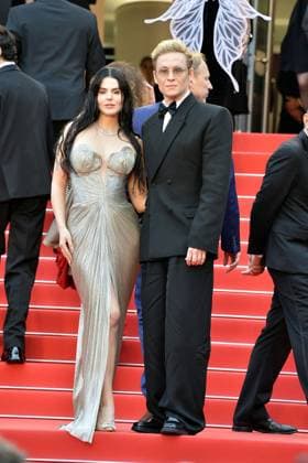 Ruby O Fee and Matthias Schweighoefer at the Opening Opening of the 77 Cannes Film Festival with the theatrical premiere of the film The Second Act on 14 05 2024 in Cannes Cannes Film Festival 2024 Opening The Second Act Premiere
