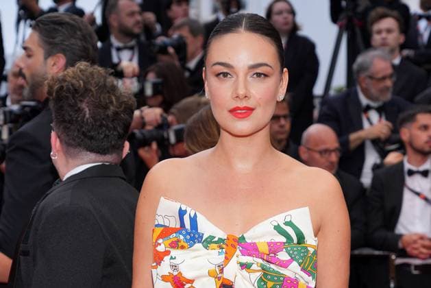 Janina Uhse at the Opening of the 77 Cannes Film Festival with the theatrical premiere of the film The Second Act on 14 05 2024 in Cannes Cannes Film Festival 2024 Opening The Second Act Premiere