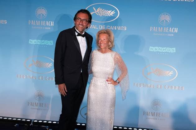 Photocall au diner officiel douverture du 77e Festival de Cannes 77th International Cannes Film Festival Photocall at official Dinner 304917 2024 05 14 Knobloch, Iris Breavoine, Francois  Copyright: xAnthonyxCarrelx xStarfacex STAR_304917_038