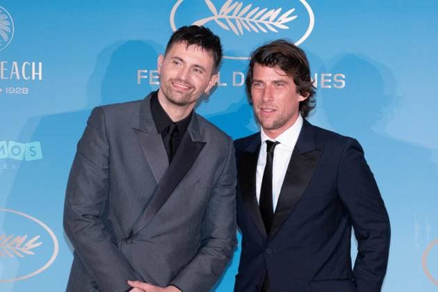 Photocall au diner officiel douverture du 77e Festival de Cannes 77th International Cannes Film Festival Photocall at official Dinner 304917 2024 05 14 Quenard, Raphael Selignac, Hugo  Copyright: xAnthonyxCarrelx xStarfacex STAR_304917_046