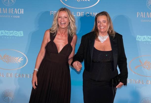 Photocall au diner officiel douverture du 77e Festival de Cannes 77th International Cannes Film Festival Photocall at official Dinner 304917 2024 05 14 Lamy, Alexandra Azuelos, Lisa  Copyright: xAnthonyxCarrelx xStarfacex STAR_304917_054
