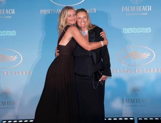 Photocall au diner officiel douverture du 77e Festival de Cannes 77th International Cannes Film Festival Photocall at official Dinner 304917 2024 05 14 Lamy, Alexandra Azuelos, Lisa  Copyright: xAnthonyxCarrelx xStarfacex STAR_304917_056