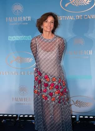 Photocall au diner officiel douverture du 77e Festival de Cannes 77th International Cannes Film Festival Photocall at official Dinner 304917 2024 05 14 Azoulay, Audrey  Copyright: xAnthonyxCarrelx xStarfacex STAR_304917_061