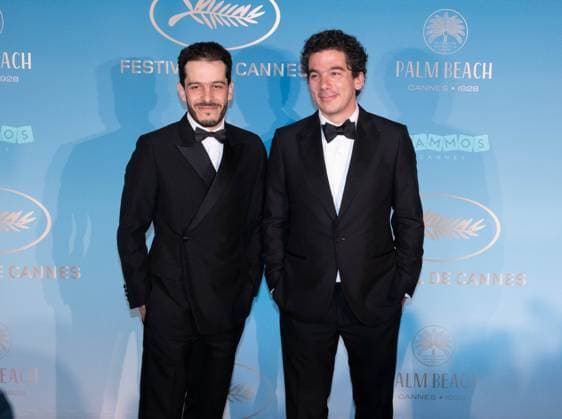 Photocall au diner officiel douverture du 77e Festival de Cannes 77th International Cannes Film Festival Photocall at official Dinner 304917 2024 05 14 Karmitz, Elisha Karmitz, NathanaÃ l  Copyright: xAnthonyxCarrelx xStarfacex STAR_304917_067