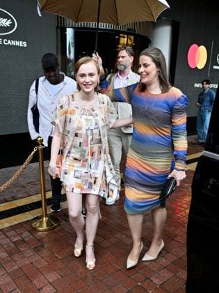 Cannes, 77th Cannes Film Festival 2024 - Day 2 - The Cast of the film When the Light Breaks leaves the Hotel. In the photo Elin Hall  Copyright: xManuelexMangiarottix xipa-agencyx xPoolxPhotoxEventsx03x IPA_Agency_IPA46089463