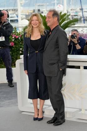 Internationale Filmfestspiele von Cannes, La deuxieme acte Photocall The Second Act photocall at 77th Festival de Cannes - Cannes, France CANNES, FRANCE. May 15, 2024: Vincent Lindon & Lea Seydoux at The Second Act photocall at the 77th Festival de Cannes. Picture: Paul Smith Featureflash Cannes France  Copyright: xPaulxSmithx xFeatureflashx