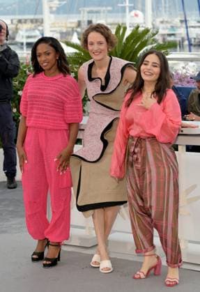 Un Certain Regard Jury photocall at 77th Festival de Cannes - Cannes, France CANNES, FRANCE. May 15, 2024: Maimouna Doucoure, Vicky Krieps & Asmae El Moudir at the Un Certain Regard Jury photocall at the 77th Festival de Cannes. Picture: Paul Smith Featureflash Cannes France  Copyright: xPaulxSmithx xFeatureflashx