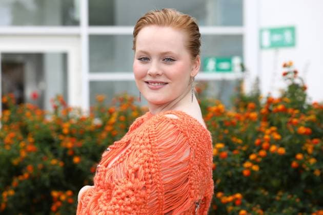 May 15, 2024, Cannes, Cote D azur, France: KATLA NJALSDOTTIR poses during the Ljosbrot (When the Light Breaks) photocall at the 77th Annual Cannes Film Festival at Palais des Festivals in Cannes, France Cannes France - ZUMAc179 20240515_zep_c179_002 Copyright: xMickaelxChavetx