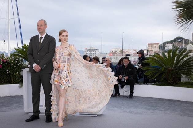 Cannes - Ljosbrot (When The Lights Breaks) Photocall Runar Runarsson and Elin Hall attend the Ljosbrot (When The Lights Breaks) photocall at the 77th annual Cannes Film Festival at Palais des Festivals on May 15, 2024 in Cannes, France. Photo by Shootpix ABACAPRESS.COM Cannes France  Copyright: xShootpix ABACAx