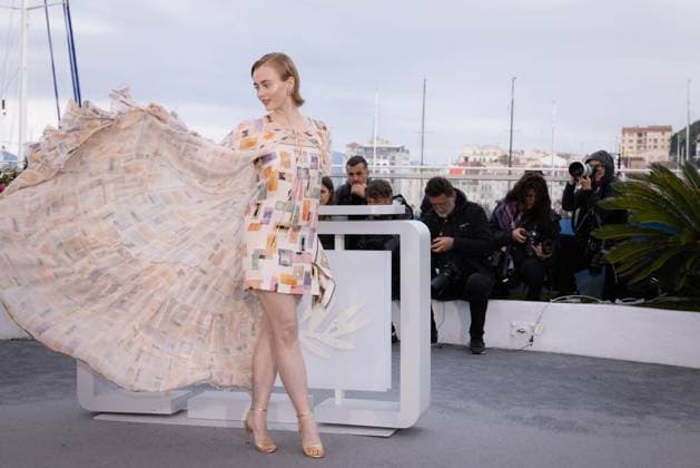 Cannes - Ljosbrot (When The Lights Breaks) Photocall Elin Hall attend the Ljosbrot (When The Lights Breaks) photocall at the 77th annual Cannes Film Festival at Palais des Festivals on May 15, 2024 in Cannes, France. Photo by Shootpix ABACAPRESS.COM Cannes France  Copyright: xShootpix ABACAx