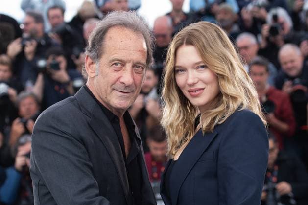 Cannes Le Deuxieme Acte Photocall Vincent Lindon and Lea Seydoux attending the Le Deuxieme Acte Photocall as part of the 77th Cannes International Film Festival in Cannes, France on May 15, 2024. Photo by Aurore Marechal ABACAPRESS.COM Cannes France  Copyright: xMarechalxAurore ABACAx