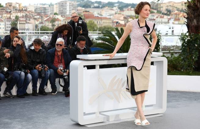 May 15, 2024, Cannes, Cote D azur, France: VICKY KRIEPS pose during the Un Certain Regard jury photocall at the 77th Annual Cannes Film Festival at Palais des Festivals in Cannes, France Cannes France - ZUMAc179 20240515_zep_c179_063 Copyright: xMickaelxChavetx