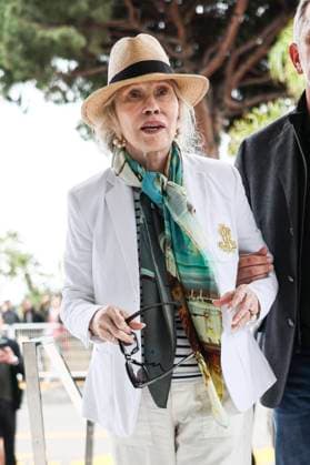 Cannes - Faye Dunaway At The Martinez Faye Dunaway is spotted at JW Marriott Hotel during 77th Cannes Film Festival in Cannes, France on May 15, 2024. Photo by Marco Piovanotto ABACAPRESS.COM Cannes France  Copyright: xPiovanottoxMarco ABACAx