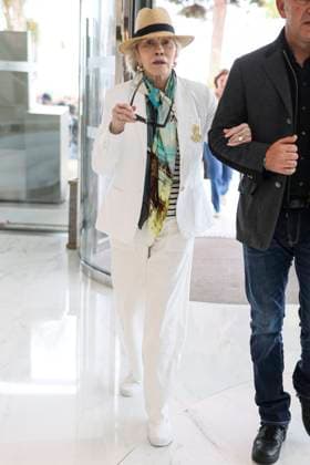 Cannes - Faye Dunaway At The Martinez Faye Dunaway is spotted at JW Marriott Hotel during 77th Cannes Film Festival in Cannes, France on May 15, 2024. Photo by Marco Piovanotto ABACAPRESS.COM Cannes France  Copyright: xPiovanottoxMarco ABACAx