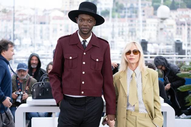 Annual Cannes Film Festival - Camera d Or Photocall - Cannes DN Jury member Baloji and President of the Jury Camera D or Emmanuelle Beart attend a photocall for the Camera D Or jury during the 77th Cannes Film Festival at the Palais des Festivals on May 15, 2024 in Cannes, France. Photo by David NIVIERE ABACAPRESS.COM CANNES France  Copyright: xNivierexDavid ABACAPRESS.COMx