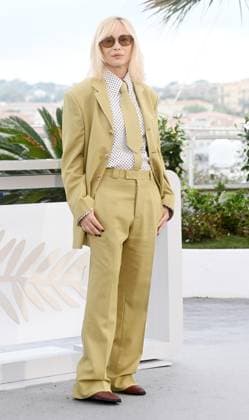 French actress Emmanuelle Beart attends the Camera D Or Jury photo call at the 77th Cannes Film Festival in Cannes, France on Wednesday, May 15, 2024.  CAN20240515124 RUNExHELLESTAD