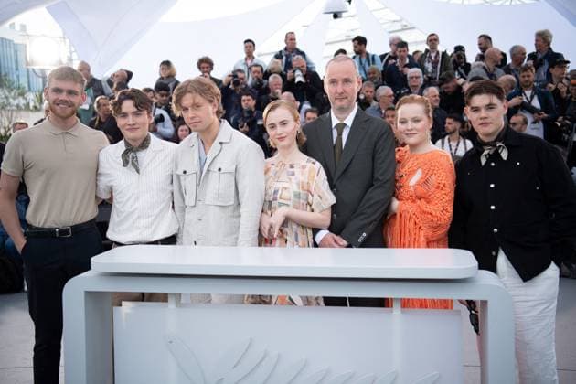 Cannes When The Light Breaks Photocall Heather Millard, Gunnar Hrafn Kristjansson, Katla Njalsdottir, Runar Runarsson, Elin Hall, Mikael Emil Kaaber, Agust Wigum and Baldur Einarsson attending the When The Light Breaks Photocall as part of the 77th Cannes International Film Festival in Cannes, France on May 15, 2024. Photo by Aurore Marechal ABACAPRESS.COM Cannes France  Copyright: xMarechalxAurore ABACAx