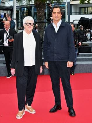 Cannes, 77th Cannes Film Festival 2024, Second red carpet evening of the film Diamant Brut (Wild Diamond) - In the photo: Claudine Nougaret, Charles Gillibert  Copyright: xManuelexMangiarottix xipa-agencyx xPoolxPhotoxEventsx03x IPA_Agency_IPA46098687