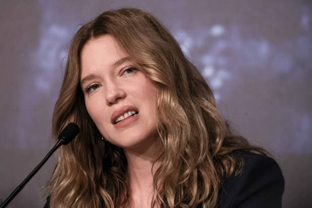 Cannes Deuxieme Acte Press Conference DB Lea Seydoux attending Le Deuxieme Acte (The Second Act) press conference ahead of the 77th annual Cannes Film Festival at Palais des Festivals on May 15, 2024 in Cannes, France. Photo by David Boyer ABACAPRESS.COM Cannes France  Copyright: xBoyerxDavid ABACAx