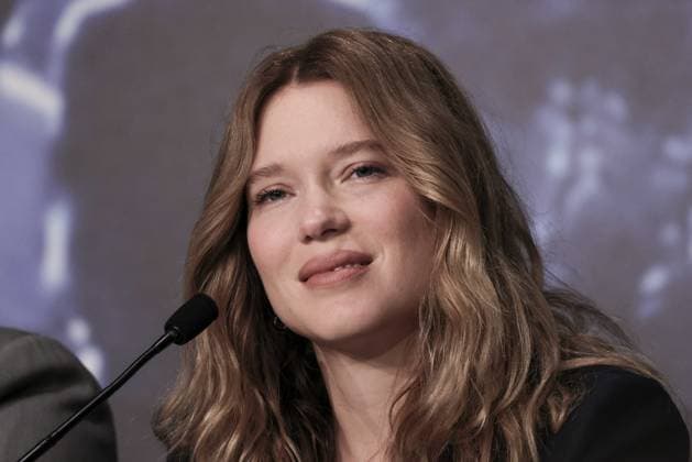 Cannes Deuxieme Acte Press Conference DB Lea Seydoux attending Le Deuxieme Acte (The Second Act) press conference ahead of the 77th annual Cannes Film Festival at Palais des Festivals on May 15, 2024 in Cannes, France. Photo by David Boyer ABACAPRESS.COM Cannes France  Copyright: xBoyerxDavid ABACAx