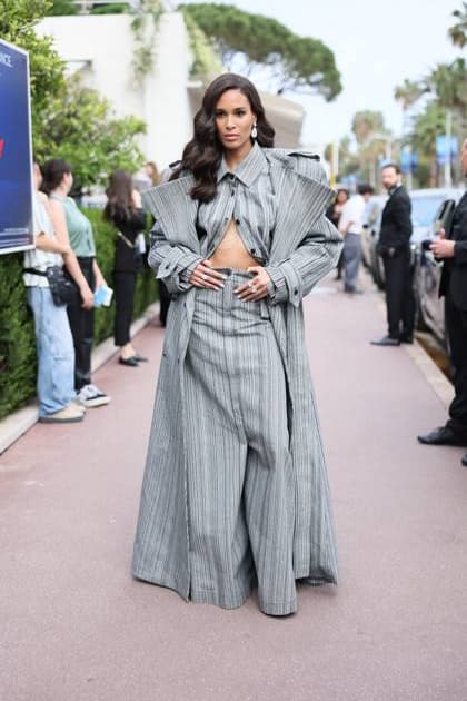 Cannes - Cindy Bruna At The Martinez Cindy Bruna at Martinez Hotel during 77th Cannes Film Festival. France, Cannes on May 15, 2024. Photo by Marco Piovanotto ABACAPRESS.COM Cannes France  Copyright: xPiovanottoxMarco ABACAx