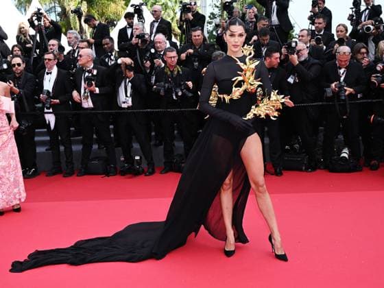 Cannes, 77th Cannes Film Festival 2024, Second red carpet evening of the film Furiosa: A Mad Max Saga In the photo: Iris Mittenaere  Copyright: xSimonexComix xipa-agency.netx xPoolxPhotoxEventsx03x IPA_Agency_IPA46102183