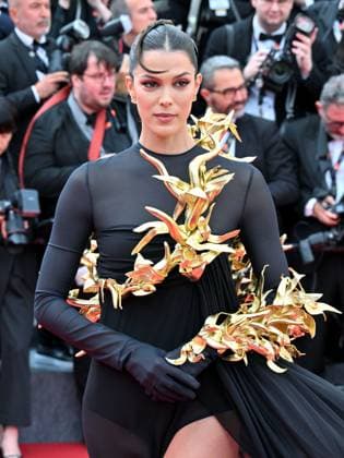 Cannes, 77th Cannes Film Festival 2024, Second red carpet evening of the film Furiosa: A Mad Max Saga . In the photo Iris Mittenaere  Copyright: xManuelexMangiarottix xipa-agencyx xPoolxPhotoxEventsx03x IPA_Agency_IPA46102343