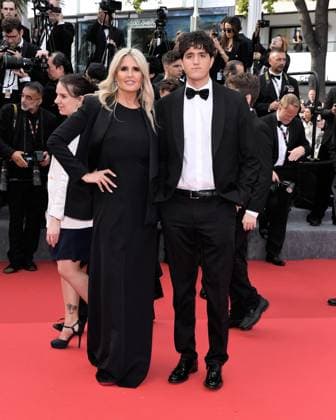 Cannes, 77th Cannes Film Festival 2024, Red carpet film Furiosa: A Mad Max Saga In the photo: Tiziana Rocca, Vittorio Base  Copyright: xAlbertoxTerenghix xipa-agency.nex xPoolxPhotoxEventsx03x IPA_Agency_IPA46102558
