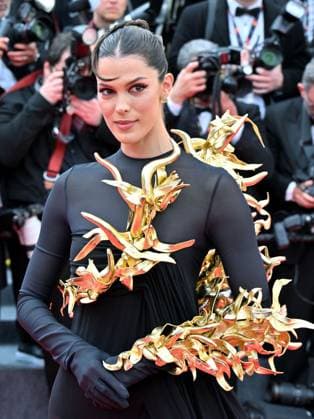 Cannes, 77th Cannes Film Festival 2024, Second red carpet evening of the film Furiosa: A Mad Max Saga Cannes, 77th Cannes Film Festival 2024, Second red carpet evening of the film Furiosa: A Mad Max Saga . In the photo Iris Mittenaere Cannes France  Copyright: xIPA ABACAx