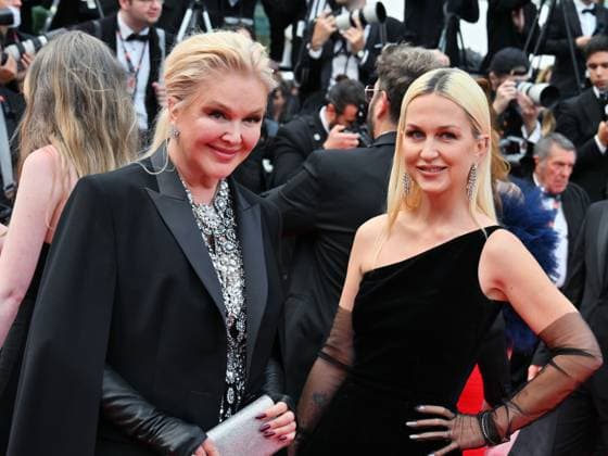 Cannes, 77th Cannes Film Festival 2024, Second red carpet evening of the film Furiosa: A Mad Max Saga . In the photo Yulia Yanina, Daria Yanina  Copyright: xManuelexMangiarottix xipa-agencyx xPoolxPhotoxEventsx03x IPA_Agency_IPA46103537