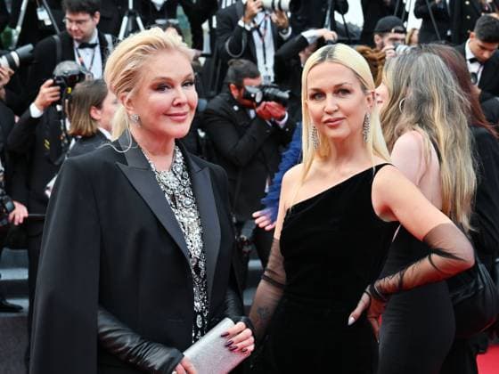 Entertainment Bilder des Tages Cannes, 77th Cannes Film Festival 2024, Second red carpet evening of the film Furiosa: A Mad Max Saga . In the photo Yulia Yanina, Daria Yanina  Copyright: xManuelexMangiarottix xipa-agencyx xPoolxPhotoxEventsx03x IPA_Agency_IPA46103543