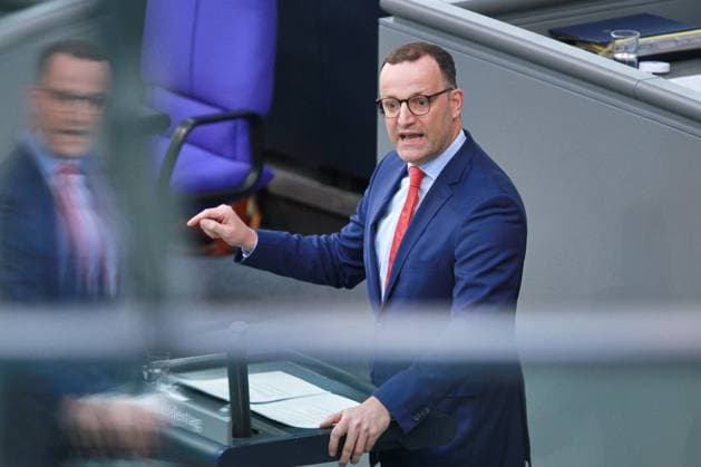 Berlin, Germany, 15 05 2024 German Bundestag 168 Bundestag session Jens Spahn, CDU, gives a speech Copyright: xdtsxNachrichtenagenturx dts_36984