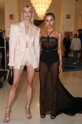 Cara Daur At Hotel Martinez - France Lena Gercke, Caro Daur are spotted at Martinez Hotel before going to official screening during 77th Cannes Film Festivalin Cannes, France on May 15, 2024. Photo by Marco Piovanotto ABACAPRESS.COM Cannes France  Copyright: xPiovanottoxMarco ABACAx