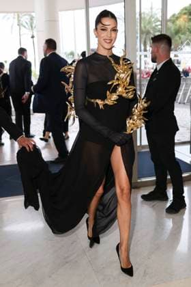 Cannes - Iris Mittenaere At Hotel Martinez Iris Mittenaere is spotted at Martinez Hotel before going to official screening during 77th Cannes Film Festival in Cannes, France on May 15, 2024. Photo by Marco Piovanotto ABACAPRESS.COM Cannes France  Copyright: xPiovanottoxMarco ABACAx