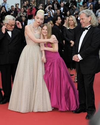 Cannes, 77th Cannes Film Festival 2024, Red carpet film Furiosa: A Mad Max Saga In the photo: Anya Taylor-Joy, Alyla Browne  Copyright: xAlbertoxTerenghix xipa-agency.nex xPoolxPhotoxEventsx03x IPA_Agency_IPA46105947