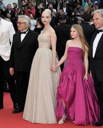 Cannes, 77th Cannes Film Festival 2024, Red carpet film Furiosa: A Mad Max Saga In the photo: Anya Taylor-Joy, Alyla Browne  Copyright: xAlbertoxTerenghix xipa-agency.nex xPoolxPhotoxEventsx03x IPA_Agency_IPA46105974