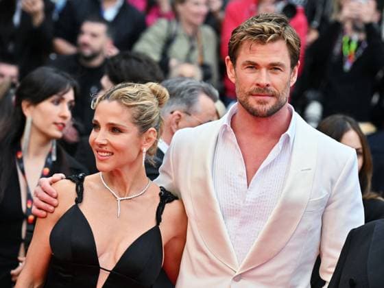 Cannes, 77th Cannes Film Festival 2024, Second red carpet evening of the film Furiosa: A Mad Max Saga Cannes, 77th Cannes Film Festival 2024, Second red carpet evening of the film Furiosa: A Mad Max Saga . In the photo Chris Hemsworth and his wife Elsa Pataky Cannes France  Copyright: xIPA ABACAx