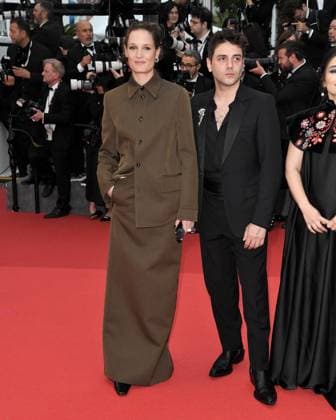 77th Cannes Film Festival 2024, Red carpet film Furiosa: A Mad Max Saga Cannes, 77th Cannes Film Festival 2024, Red carpet film Furiosa: A Mad Max Saga In the photo: Vicky Krieps, Xavier Dolan Cannes France  Copyright: xIPA ABACAx