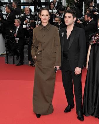 77th Cannes Film Festival 2024, Red carpet film Furiosa: A Mad Max Saga Cannes, 77th Cannes Film Festival 2024, Red carpet film Furiosa: A Mad Max Saga In the photo: Vicky Krieps, Xavier Dolan Cannes France  Copyright: xIPA ABACAx