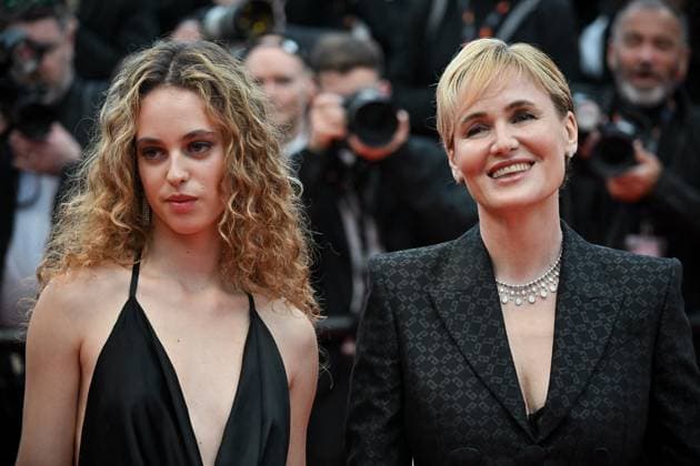 Cannes 2024 Mad Max Furiosa Premiere Tess Barthelemy, Judith Godreche attending the premiere of the movie Mad Max Furiosa during the 77th Cannes Film Festival in Cannes, France on May 15, 2024. Photo by Julien Reynaud APS-Medias ABACAPRESS.COM Cannes France  Copyright: xReynaudxJulien APS-Medias ABACAx