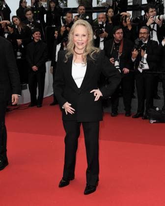 77th Cannes Film Festival 2024, Red carpet film Furiosa: A Mad Max Saga Cannes, 77th Cannes Film Festival 2024, Red carpet film Furiosa: A Mad Max Saga In the photo: Faye Dunaway Cannes France  Copyright: xIPA ABACAx